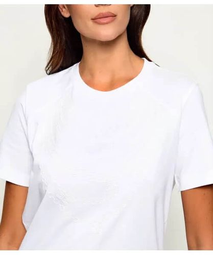 Elisabetta Franchi Embossed chain-link T-shirt
