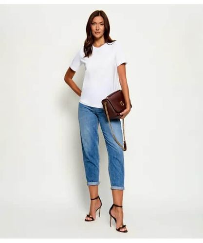 Elisabetta Franchi Embossed chain-link T-shirt