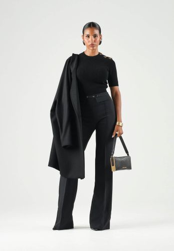 Elisabetta Franchi knit top with jewel details
