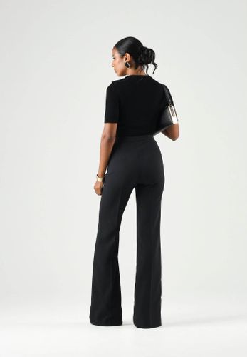 Elisabetta Franchi knit top with jewel details