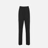 Trousers in gabardine fabric