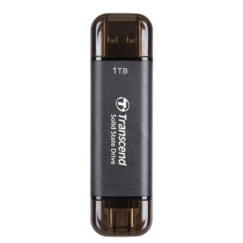 כונן קשיח חיצוני ESD310 Portable SSD בנפח 1TB מבית Transcend דגם TS1TESD310C
