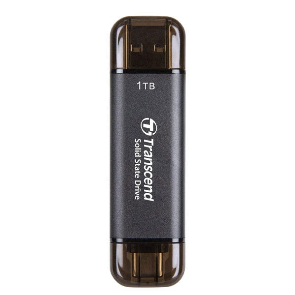כונן קשיח חיצוני ESD310 Portable SSD בנפח 1TB מבית Transcend דגם TS1TESD310C