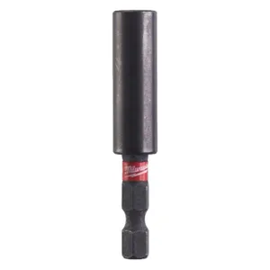 מוביל לביטים מגנטי SHOCK אורך 60 מ"מ MILWAUKEE