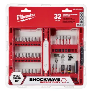 סט ביטים 32 חלקים לאימפקט MILWAUKEE