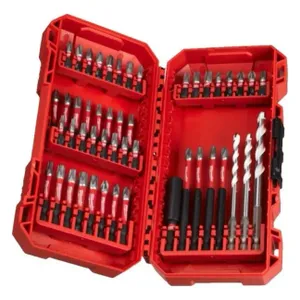 סט ביטים ומקדחים אוניברסלי 48 חלקים SHOCKWAVE Impact MILWAUKEE