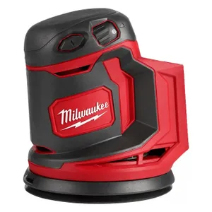 מלטשת אקצנטרית "5 נטענת 18V (גוף בלבד) MILWAUKEE