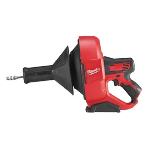 פותח סתימות נטען 12V - קפיץ 6 מ"מ (גוף בלבד) MILWAUKEE