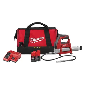 מגרזת נטענת 12V + שתי סוללות 2.0AH MILWAUKEE