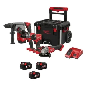 סט דבלין 18V דור 4 + אביזרים FUEL MILWAUKEE