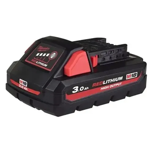סוללת לתיום 3AH 18V מילווקי M18B3 – סוללות ליתיום