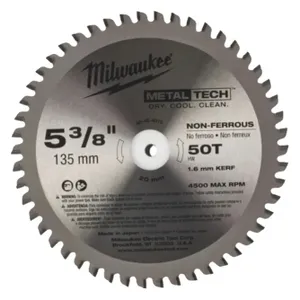 להב למסור עגול למתכת 135×20 מ"מ MILWAUKEE