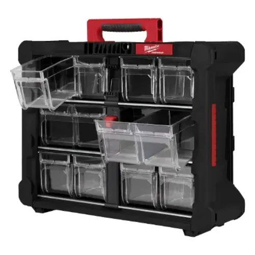 ארגונית רב תא 10 תאים PACKOUT Tip Bin מילווקי 4932498323 – ארגזי כלים
