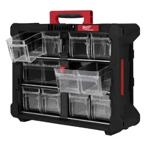 ארגונית רב תא 10 תאים PACKOUT Tip Bin MILWAUKEE