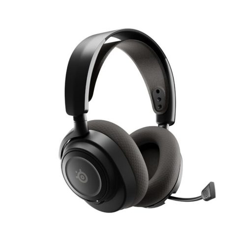  אוזניות גיימינג אלחוטיות SteelSeries Arctis Nova 7P Gen 2 חיי סוללה עד 50 שעות, מותאם ל- PlayStation - צבע שחור