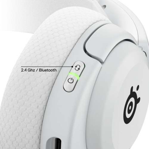  אוזניות גיימינג אלחוטיות SteelSeries ARCTIS NOVA 5  צבע לבן