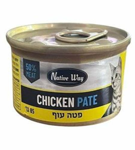 שימורי N.W PATE עוף לחתול