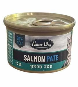 שימורי N.W PATE סלמון לחתול Native Way