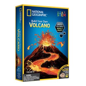 ערכת יצירת הר געש National Geographic – ניסוי מדעי מתפרץ לילדים