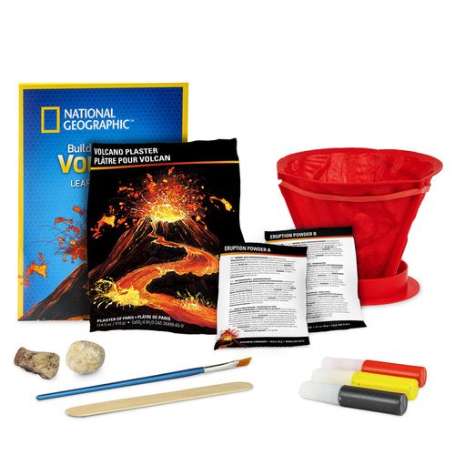 ערכת יצירת הר געש National Geographic – ניסוי מדעי מתפרץ לילדים