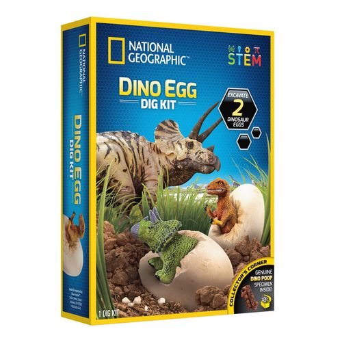 ערכת ארכיאולוגיה ביצי דינוזאורים National Geographic – ערכת חפירה וגילוי לילדים