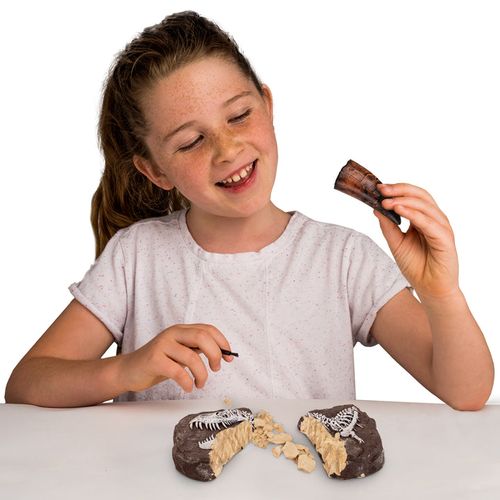 ערכת חפירה שיני T-REX National Geographic – ערכת ארכיאולוגיה וגילוי מאובנים לילדים