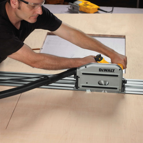 מסור עגול מסילה 1300W DEWALT דגם DWS520KT – כולל מסילה באורך 1.5 מטר - יבואן רשמי !