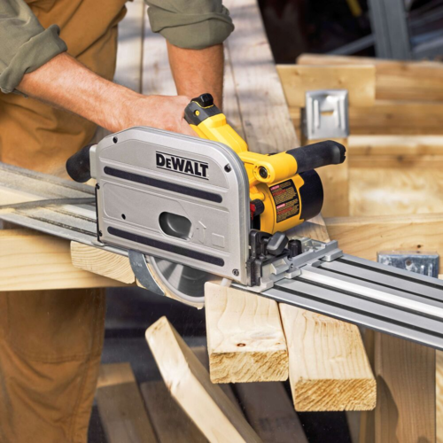 מסור עגול מסילה 1300W DEWALT דגם DWS520KT – כולל מסילה באורך 1.5 מטר - יבואן רשמי !
