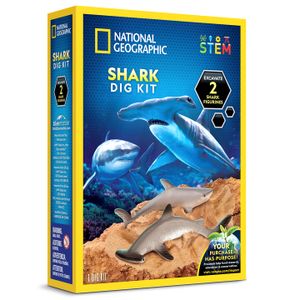 ערכת חפירה כרישים National Geographic – חופרים ומגלים כרישי ענק