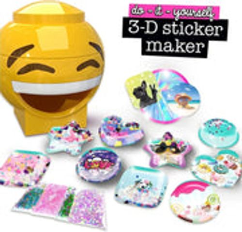 ערכת יצירה להכנת מדבקות תלת־ממד iLY DIY 3D Sticker Maker