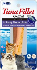 אינבה פילה טונה גריל בציר שרימפס 15 גרם Inaba Tuna Fillet Shrimp