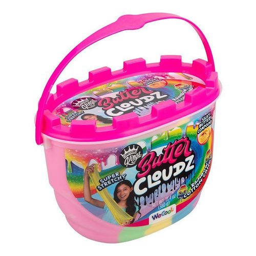 סליים עננים גדול צבעוני – Butter Cloudz Swirls Rainbow Cotton Candy