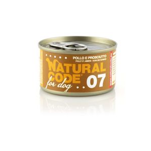 נטורל קוד כלב 07 עוף וחזיר 90 גר' NATURAL CODE