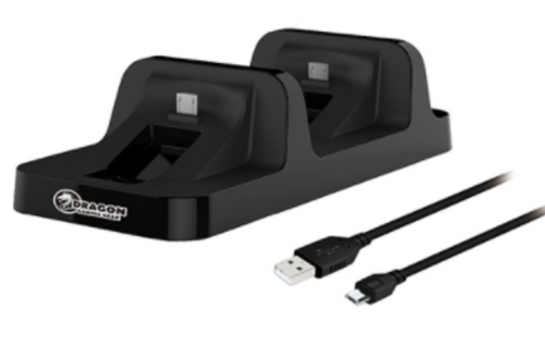 תחנת טעינה כפולה Dragon Gaming Gear GPS4-20 לשני שלטי PlayStation 4