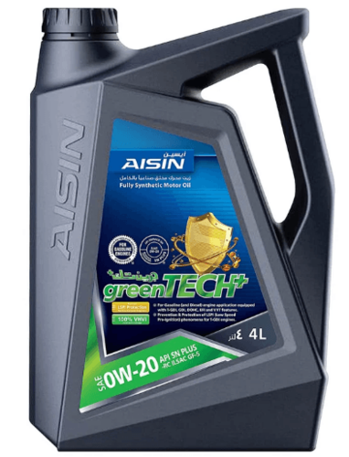 שמן מנוע Aisin GreenTECH+ GF6A SP 0W-20 | ‏4 ליטר