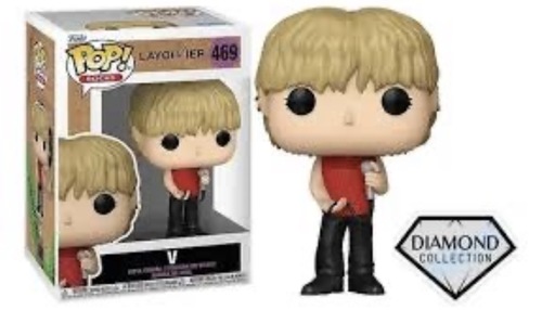 פופ! Funko Rocks – V (Layover) Diamond #469 | V (Layover) Diamond Funko Pop! #469