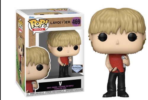 פופ! Funko Rocks – V (Layover) Diamond #469 | V (Layover) Diamond Funko Pop! #469