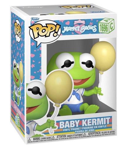 פופ! Baby Kermit #1696 מסדרת Muppet Babies | Funko Pop! Vinyl Figure – Baby Kermit #1696