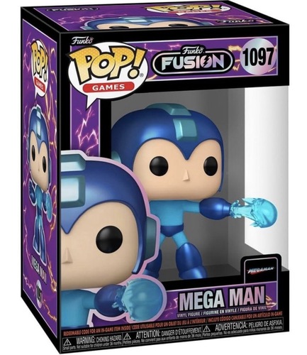 פופ! Mega Man #1097 מסדרת Funko Pop! Games Mega Man #1097 – Nintendo Character Collectible