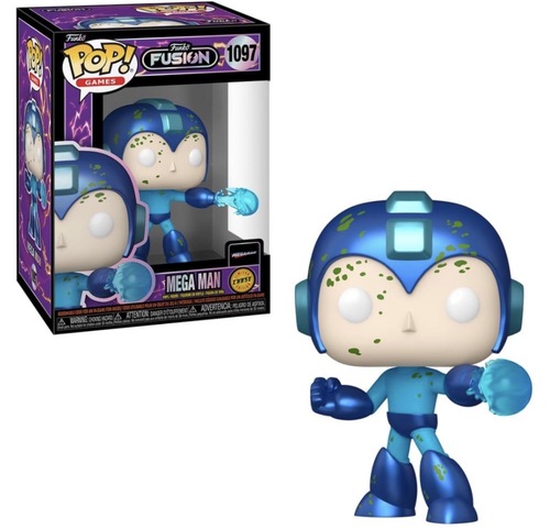 פופ! Mega Man Chase #1097 מסדרת Funko Pop! Games Mega Man Chase #1097 – Nintendo Character Collectible