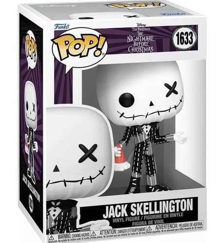 פופ! ג’ק סקלינגטון #1633 – הסיוט שלפני חג המולד | Funko Pop! Jack Skellington #1633 – The Nightmare Before Christmas