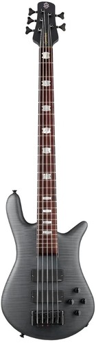 spector euro 5 lx black stain matte bass guitar