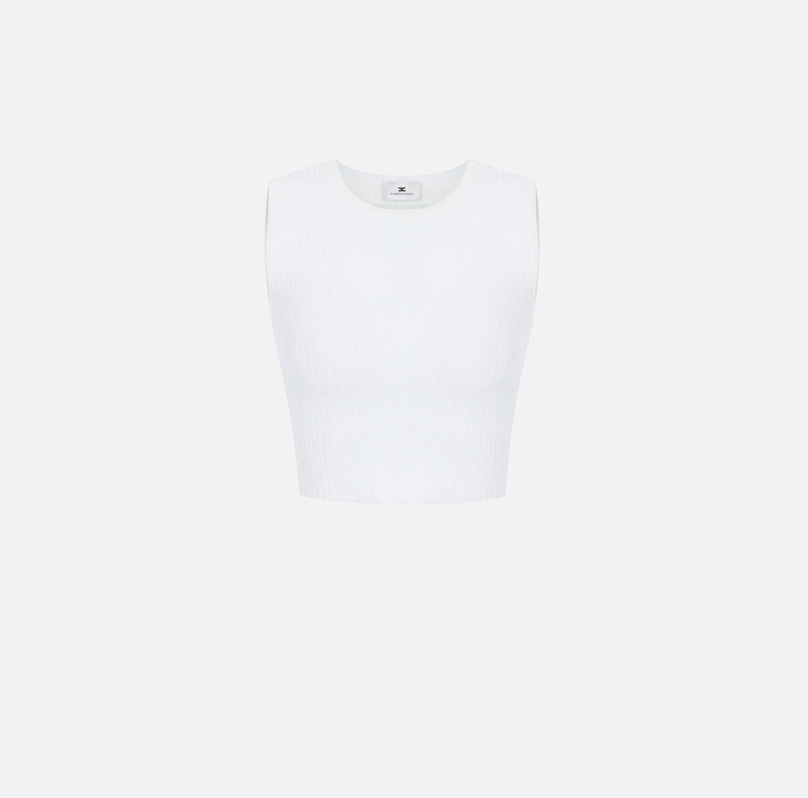 Top in knit fabric