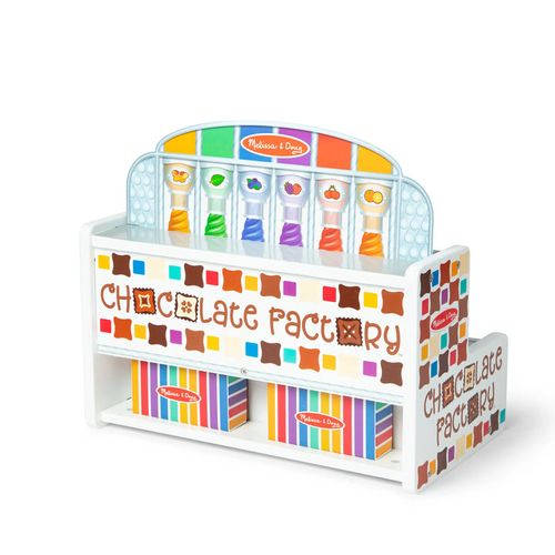 סט משחק דמיוני מעץ – שוקולד במפעל Melissa & Doug