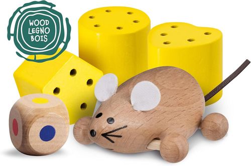מונטסורי Baby Wood – בית העכבר מבית Lisciani