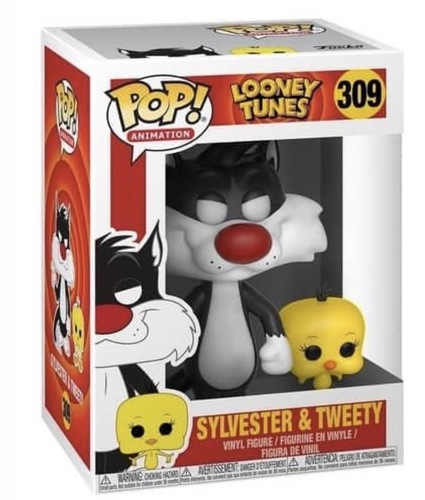 פופ! סילבסטר וטוויטי #309 – לוני טונס | Funko Pop! Sylvester & Tweety #309 – Looney Tunes
