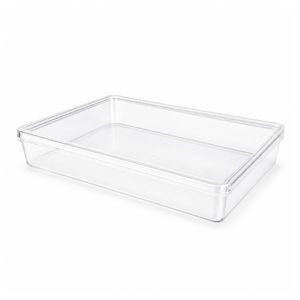קריסטל גדול מלבני לעוגה 22X33 ס"מ-זמין בחנות בלבד
