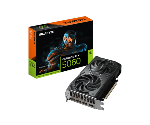 כרטיס מסך | Gigabyte RTX 5060 WINDFORCE MAX OC V2 | 8GB