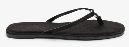 כפכפי אצבע דיאנה לנשים בצבע שחור | 36-41|  Seventy Nine BLACK SNNEW6010