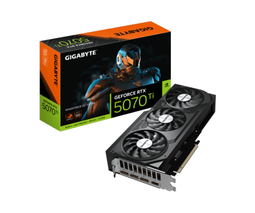 כרטיס מסך | GIGABYTE GeForce RTX 5070 Ti WINDFORCE OC V2 16G